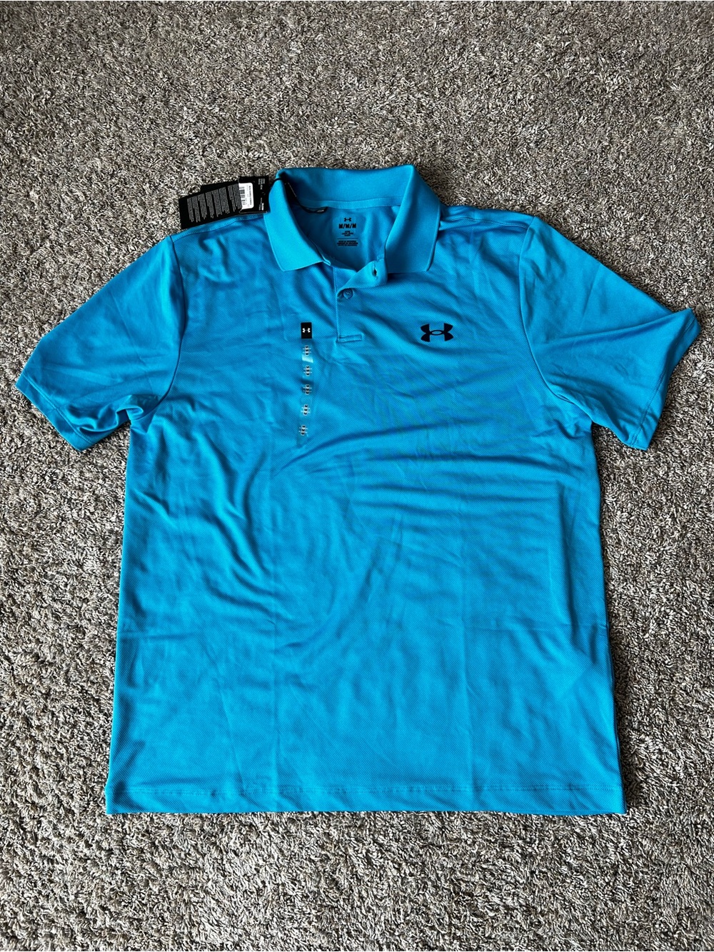 Under Armour Men's Polo Shirt - Turquoise Blue